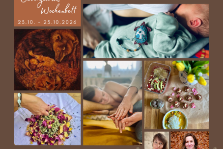 23.-25.10.2026 – Geborgen ins Wochenbett mit Steffi Elfa Grunzel und Veronika Wahl
