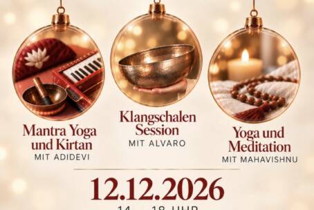 Stille Nacht – Yoga, Klang und Meditation mit Adidevi, Mahavishnu und Alvaro